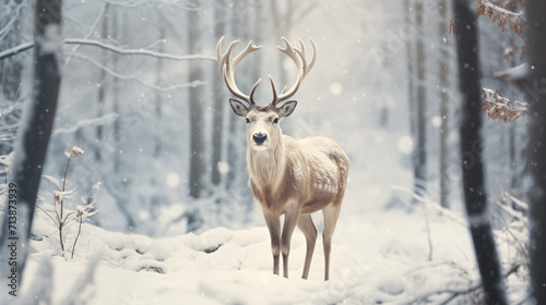 Beautiful reindeer