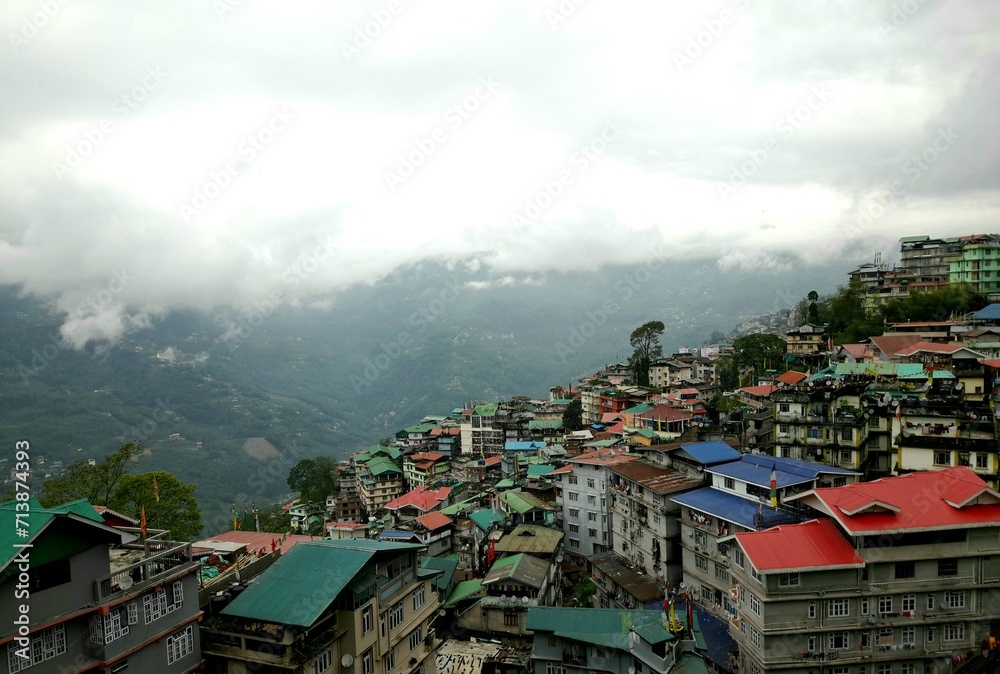 Fototapeta premium View of hillststion