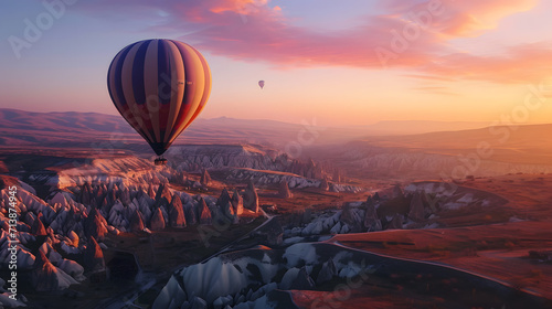 Majestic Hot Air Balloon Flight Over Cappadocia