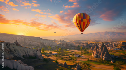 Sunrise Balloon Ride Over Cappadocia's Rock Formations