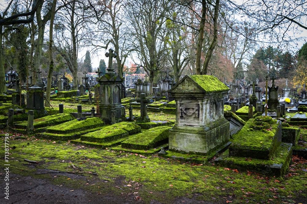 Obraz premium Cimetière de Robermont à liège