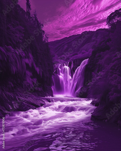 Violet Veil Falls