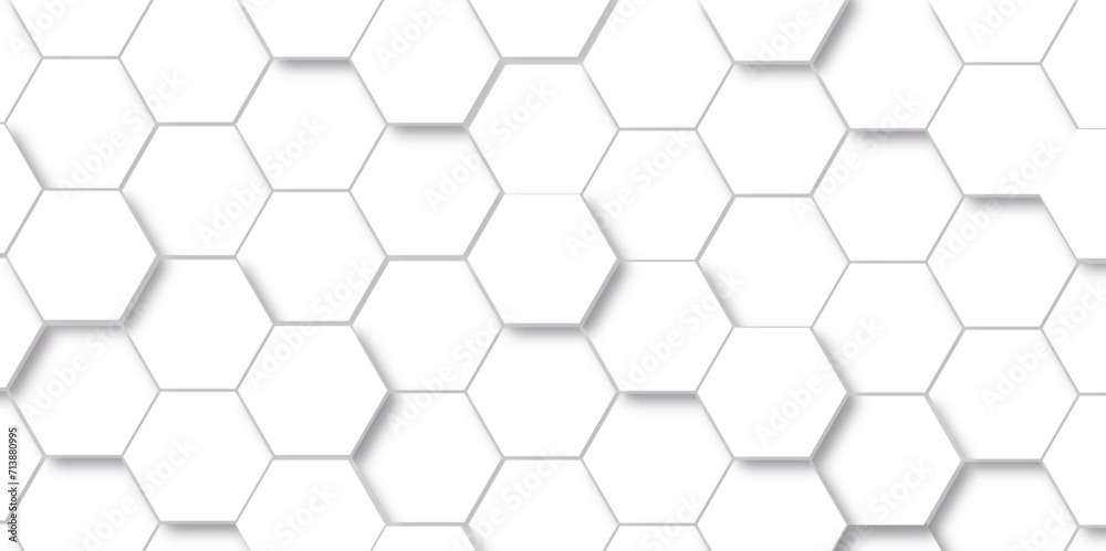 Abstract background with hexagons honeycomb technology texture. Hexagonal shape structure light seamless geometric background. Surface polygon pattern with digital hexagon and futuristic business. Abstract background with hexagons honeycomb technology texture. Hexagonal shape structure light seamless geometric background. Surface polygon pattern with digital hexagon and futuristic business.
