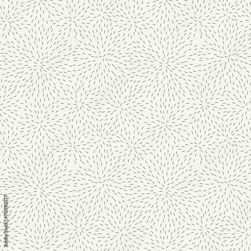  Vector seamless pattern. Monochrome exploding spots. Modern repeating texture. Fancy spotted print. Stylised floral design.