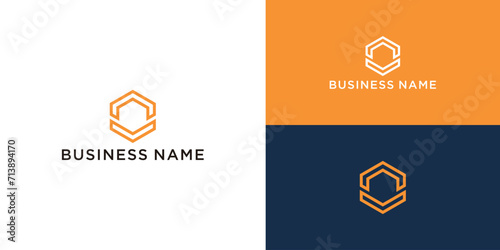 Abstract VC CV letter simple minimal style business logo design vector element.