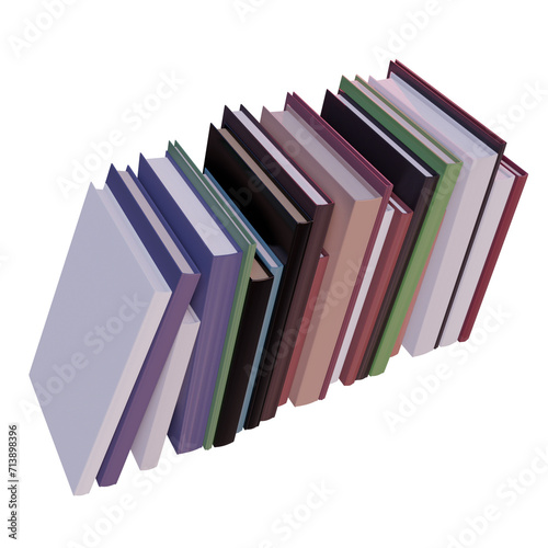 Books Set with no Background