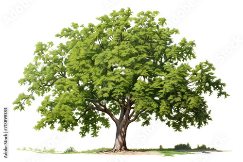 Chestnut Tree Isolated on Transparent Background