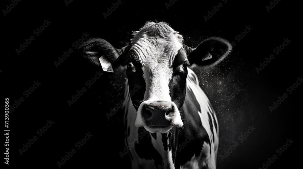 Cow Design, Perfect for Your project or Wallpaper, Ai Generative Cow Design, Perfect for Your project or Wallpaper, Ai Generative