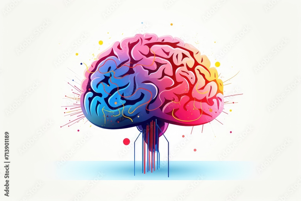 3D Vector illustration human brain and mind tree organic growth of intelligence mind. Cartoon concept art anatomy. Creative design of thought, anatomy. Medical icon neurology intelligence patterns. 3D Vector illustration human brain and mind tree organic growth of intelligence mind. Cartoon concept art anatomy. Creative design of thought, anatomy. Medical icon neurology intelligence patterns.