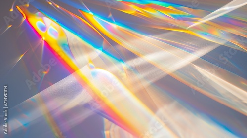 Colorful Refractions in Motion