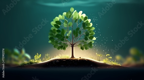 World environment day concept ecology protection environment  environmental protection background