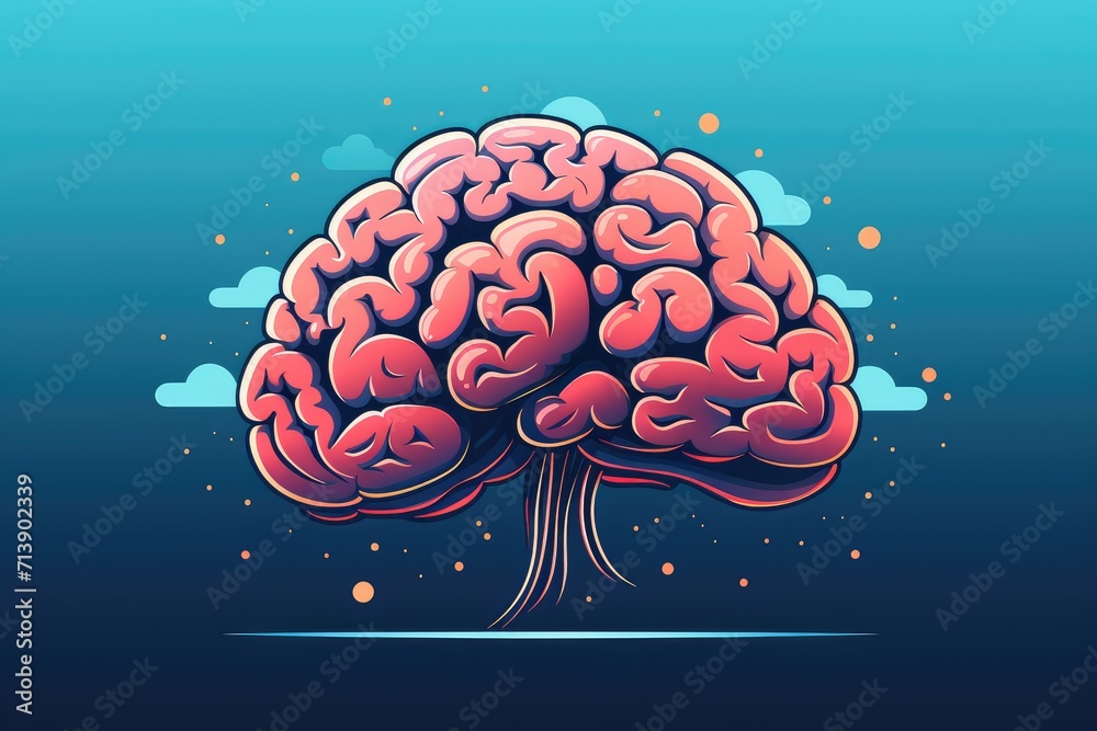 3D brain icon vector space illustration, cognitive science, educational psychology, cognitive neuroscience learning, colorful brain system, neurogenesis, thinking brain, nuclear medicine, memory 3D brain icon vector space illustration, cognitive science, educational psychology, cognitive neuroscience learning, colorful brain system, neurogenesis, thinking brain, nuclear medicine, memory