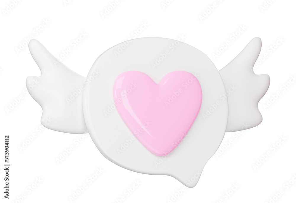 Valentine 3D icon image Ideal for digital greetings, this 3D image conveys affection with elegance and adds a touch of celebration isolated on a transparent background. Valentine 3D icon image Ideal for digital greetings, this 3D image conveys affection with elegance and adds a touch of celebration isolated on a transparent background.