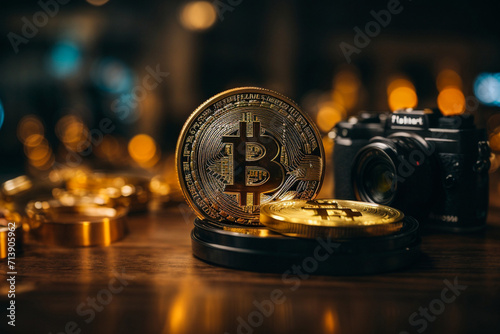 Stock of Bitcoins photo