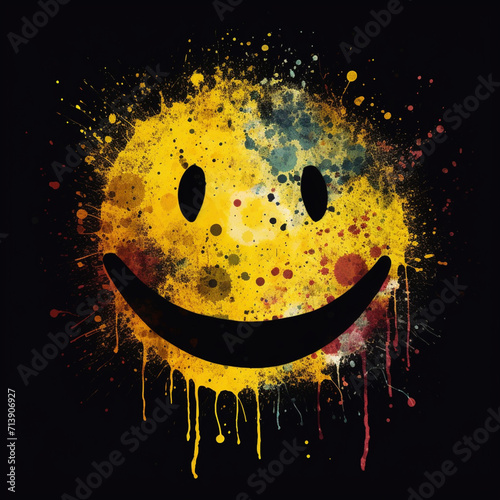 Sunny smile created with Generative Ai