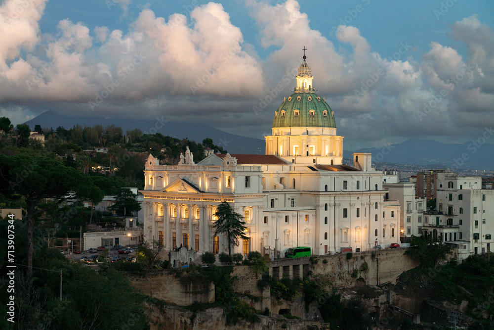 Basilica dell'Incoronata Madre, Napoli, Chiesa, Cathedral.