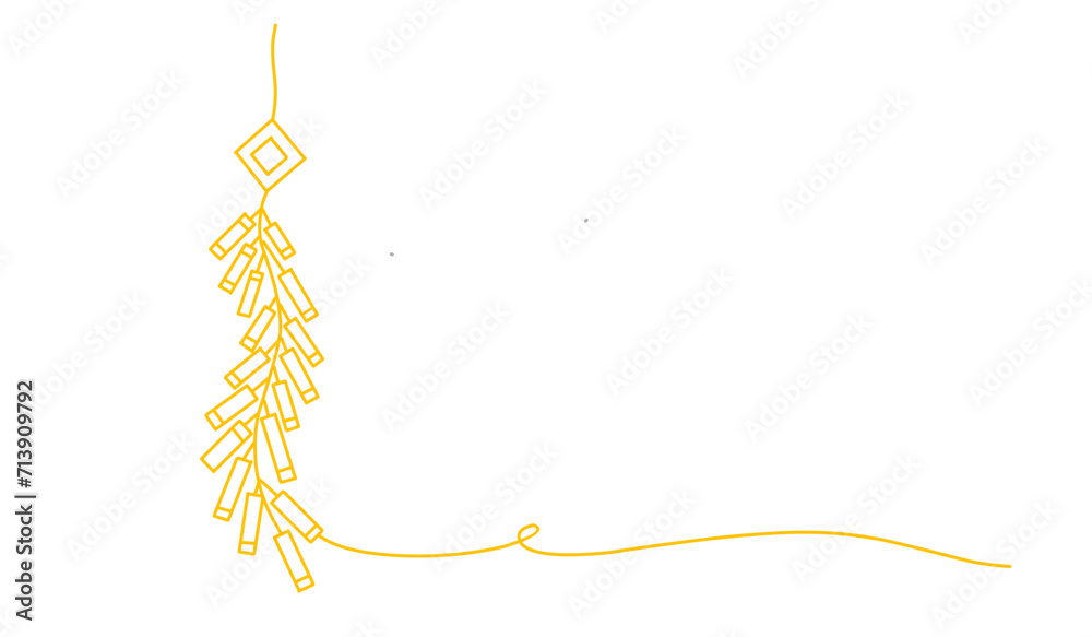 Fototapeta premium Icon of imlek. Chinese new year celebrations. Chinese new year icon.