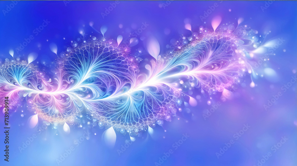 Abstract lilac wallpaper with fractals and bokeh, Vector illustration for design, Abstract lilac wallpaper with fractals and bokeh, Vector illustration for design,