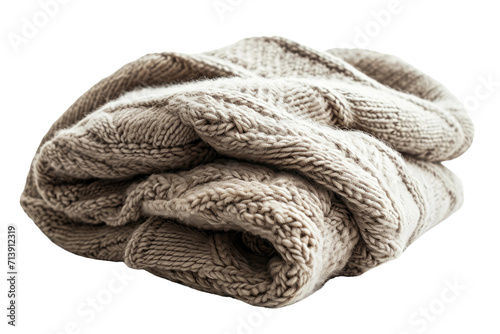 Cozy Blanket Isolated on Transparent Background