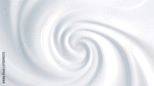 white abstract background, white cream swirl , white smooth cream photo