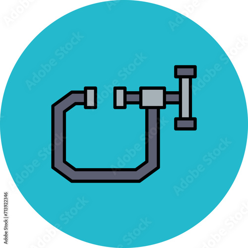 C Clamp Icon