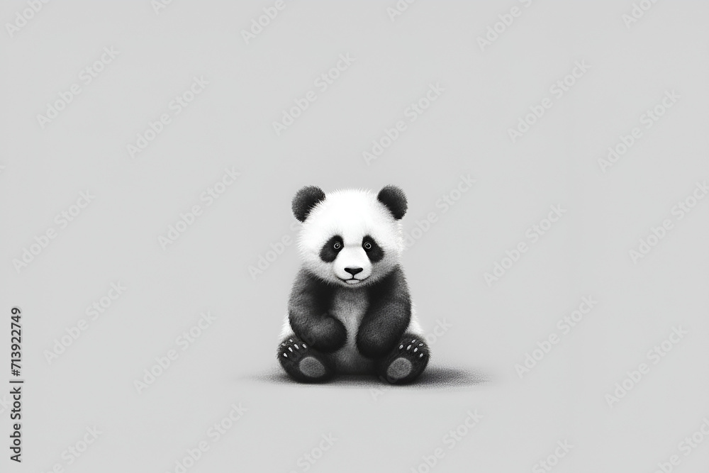 Beautiful Panda Design, Perfect for Your Project or Wallpaper Beautiful Panda Design, Perfect for Your Project or Wallpaper