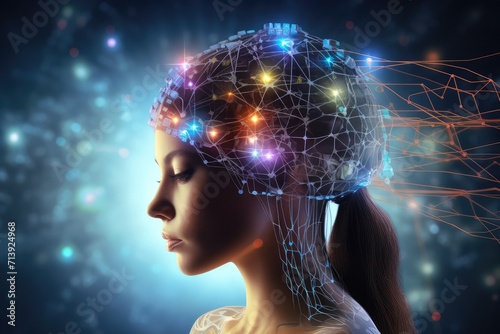 Neuronal learning, 3d neurons forge new connections, strengthening the brain's cognitive abilities, Neurons in the brain act as messengers, brain's neurons fire in synchrony, deep concentration focus