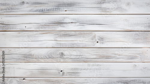 Wood plank white timber texture background. Old wooden wall all have antique cracking furniture painted weathered peeling wallpaper, generative AI
