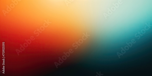 abstract colorful background,Teal orange black color gradienton dark background, grainy texture effect, poster banner landing page backdrop design , futuristic