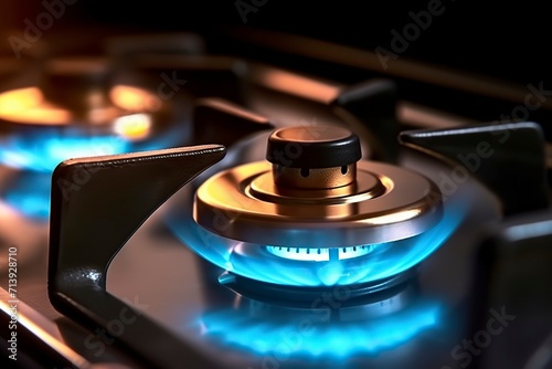 Close up photo of stove