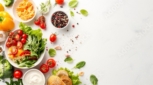 Wallpaper Mural Gourmet Feast: A Symphony of Fresh Food Torontodigital.ca