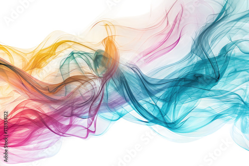 Harmonic Hues Banner Isolated on Transparent Background