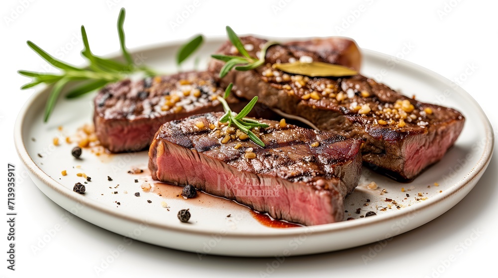 Fine Dining: Charcoal-Grilled Steak and Spices