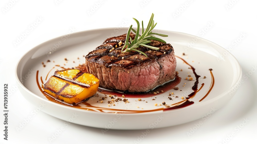 Aromatic and Tender: The Perfect Steak Plate Aromatic and Tender: The Perfect Steak Plate