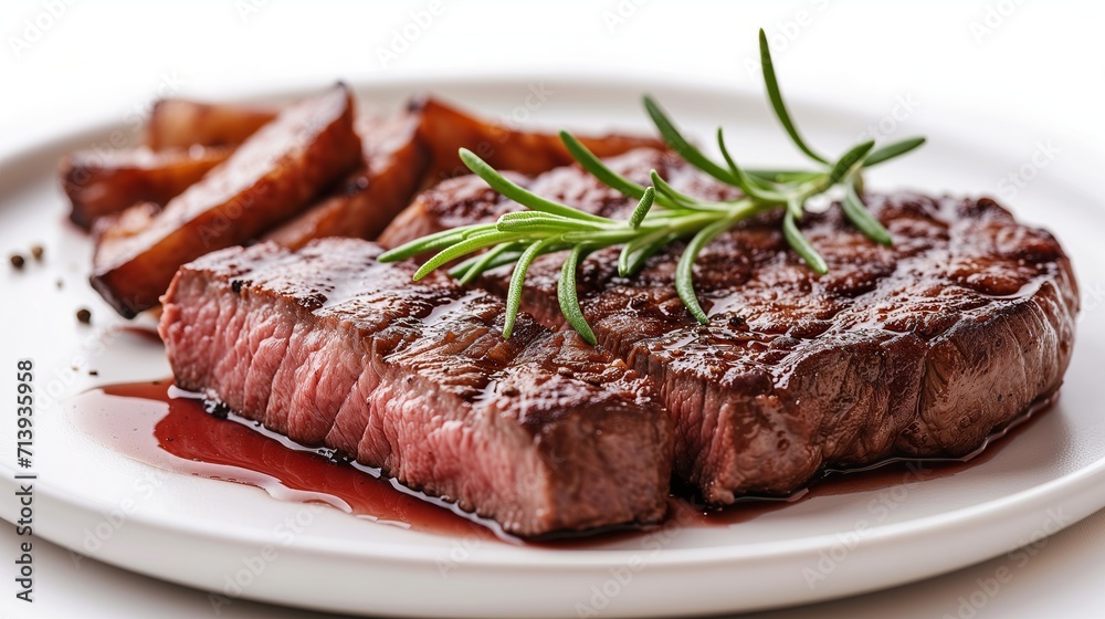 Flavorful Journey: Grilled Steak with Rosemary Aroma Flavorful Journey: Grilled Steak with Rosemary Aroma