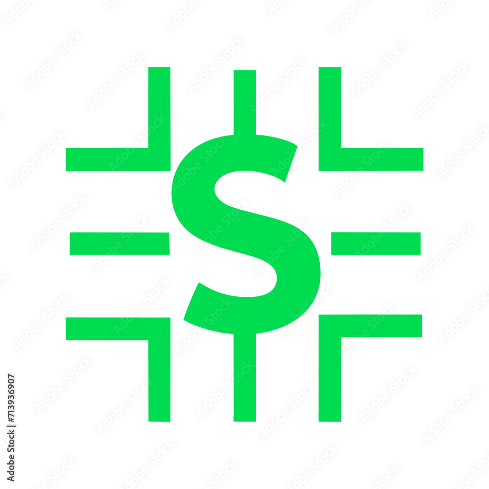 dollar sign icon dollar sign icon