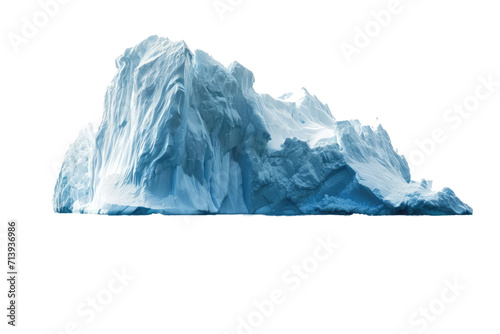 Iceberg Isolated on Transparent Background