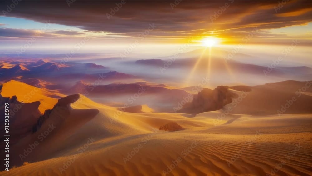 sunset in the desert, time lapse, sunset in the desert, time lapse,