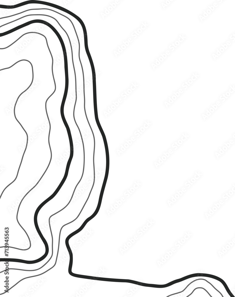 Topographic Map Lines Topographic Map Lines