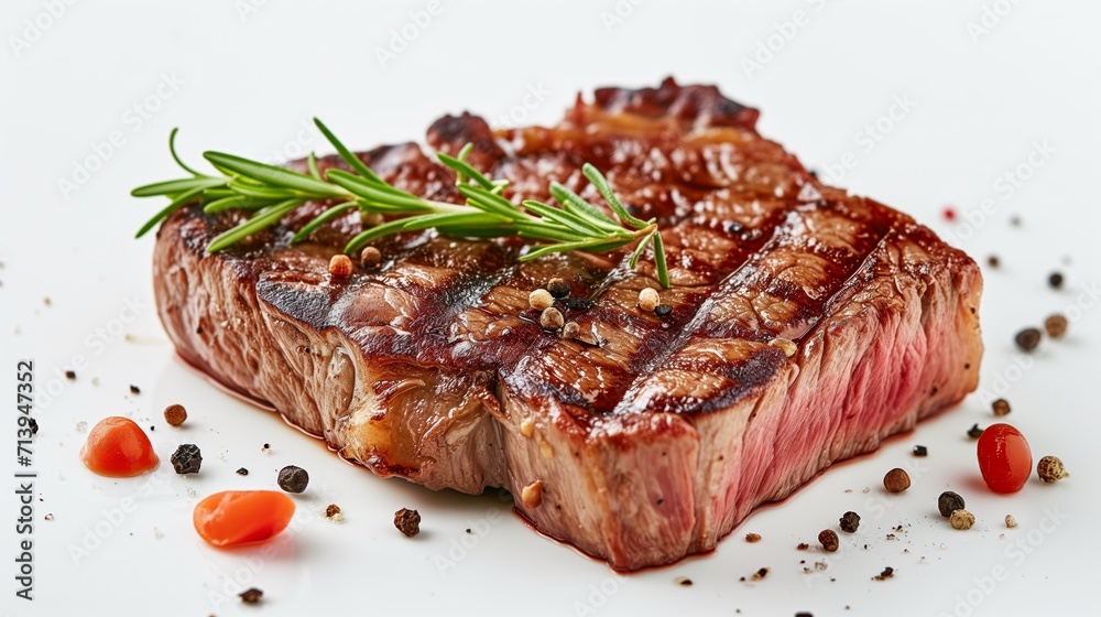 The Quintessential Grilled Steak: A Symphony of Flavor with Rosemary and Peppercorns. The Quintessential Grilled Steak: A Symphony of Flavor with Rosemary and Peppercorns.