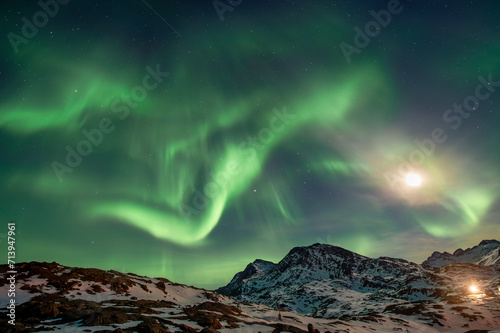 Northern light in Greenland © ArcticPassion