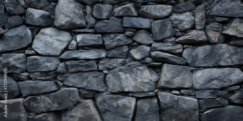 Black Stone Wall  Stone texture    stone construction  black stone facade  architectural backdrop  