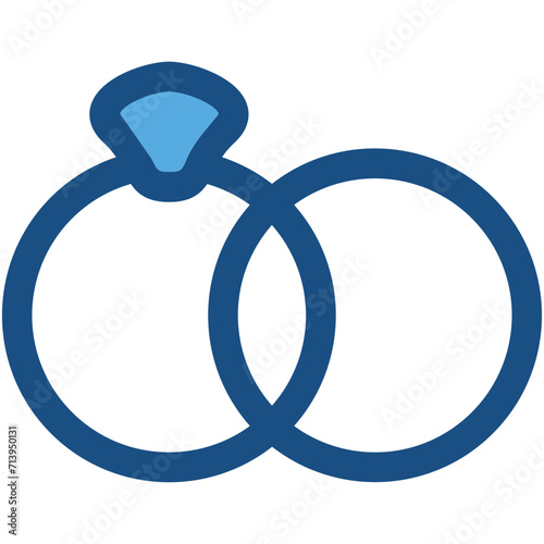 Rings Vector Icon