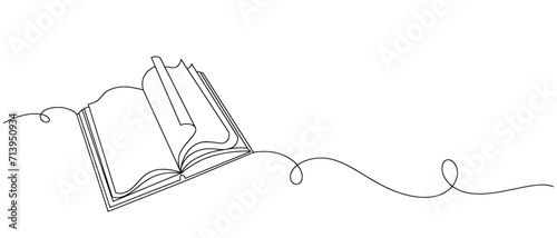 World book day line art style illustration with transparent background 