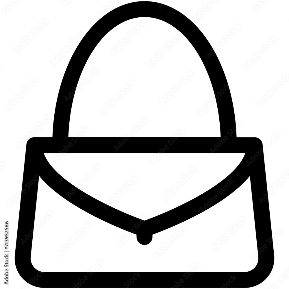 Hand Bag Vector Icon Hand Bag Vector Icon