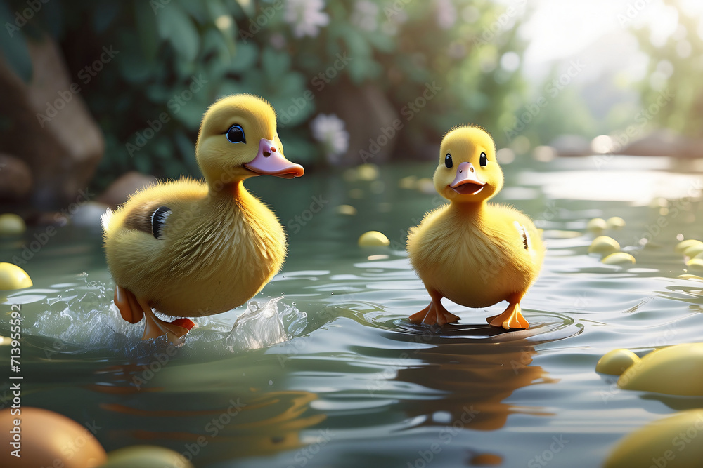 cute yellow duck cute yellow duck