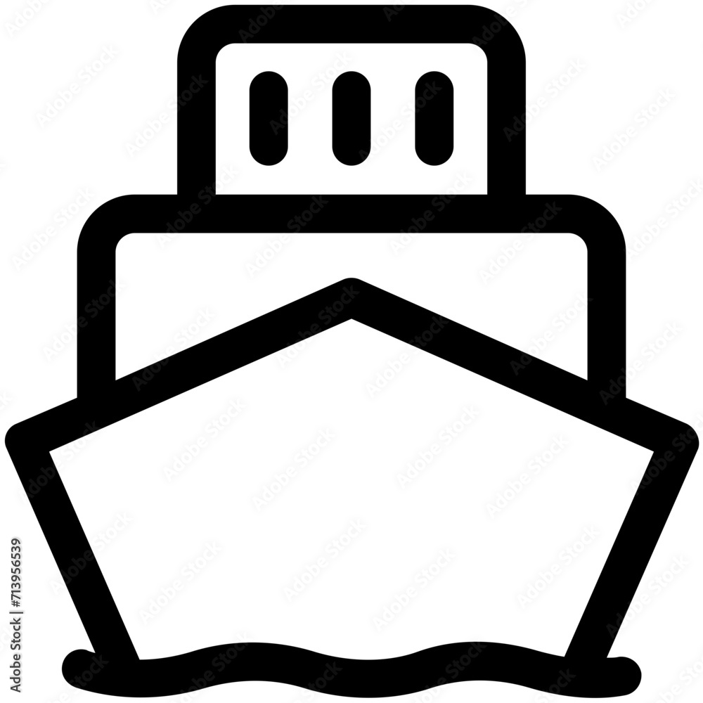 Vessel Vector Icon 
