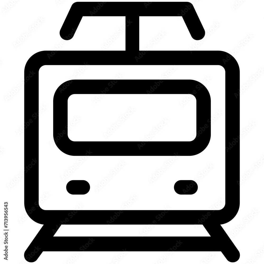 Train Vector Icon Train Vector Icon