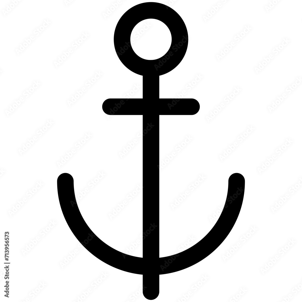 Anchor Vector Icon Anchor Vector Icon