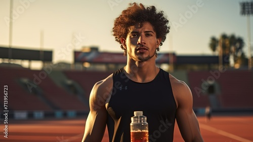 _a_photo_of_a_latino_male_sprinter_athlete_on_a_track